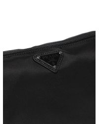 Prada Black Nylon Pouch