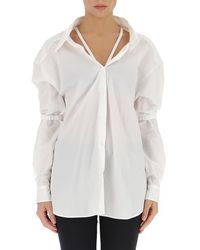 prada oversized shirt