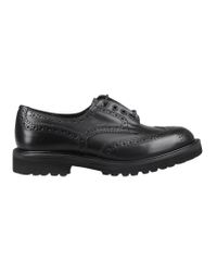 trickers black brogues