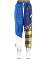 patchwork nike joggers
