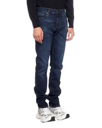 7 For All Mankind Denim Ronnie Mid-rise Jeans in Blue for Men - Lyst