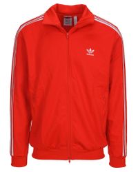adidas leather coat