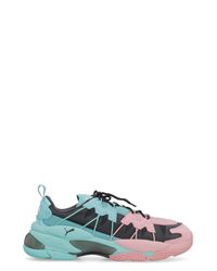 PUMA Leather Lqd Cell Omega Manga Cult Sneakers for Men | Lyst