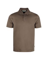 light brown polo