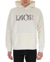dior hoodie white