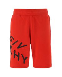 givenchy sweat shorts