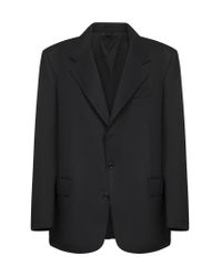 raf simons oversized blazer