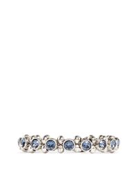 Philippe Audibert | Blue Strass Crystal And Beads Bracelet | Lyst