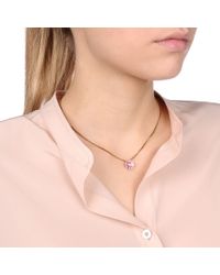 Stella McCartney - Pink Poppy Necklace - Lyst