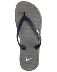 nike solarsoft thong ii