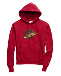 Champion Fleece Exclusive Life Reverse Weave Nhl Hoodie Vancouver Canucks Vintage Marks Series 1985 86 In Scarlet Red For Men Lyst