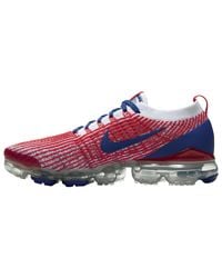 red white blue vapormax flyknit