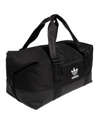 adidas Synthetic Weekender Bag in Black/White (Black) - Lyst