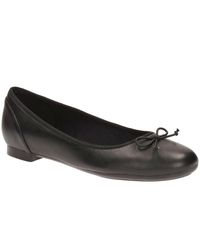 clarks unstructured ballet flats