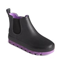 sperry saltwater pop outsole duck rain boots