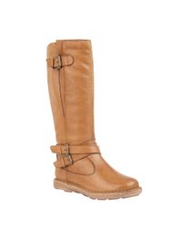 timberland women's brown leather boots