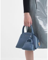 charles and keith top handle dome bag