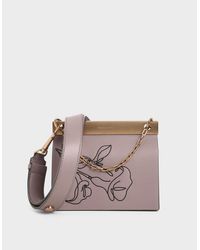 charles and keith floral backpack