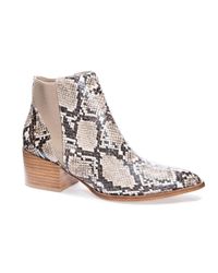 snakeskin booties size 12