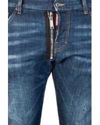 dsquared jeans zipper