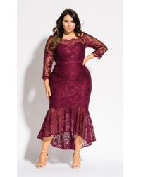 city chic estella maxi dress