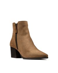 clarks isabella zip ankle boot