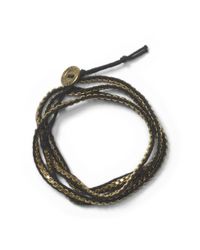 Club Monaco | Black Bonnie Bracelet | Lyst