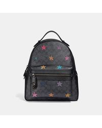 coach multicolor backpack
