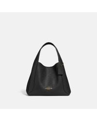 COACH Black Hadley Hobo