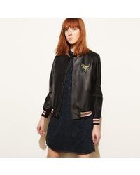 coach bomber jacket womens