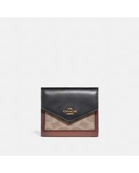 coach multicolor wallet