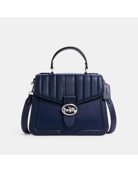 coach georgie top handle bag