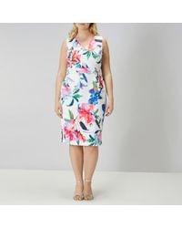 coast natalia printed shift dress