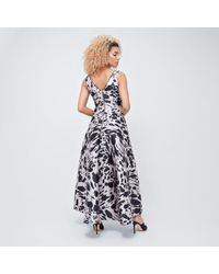 coast freida animal midi dress