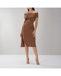plus tea length dresses