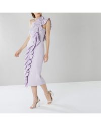coast ruffle dress