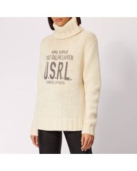chunky roll neck jumper womens