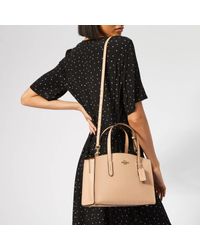 polished pebble leather charlie carryall