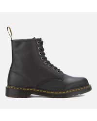 Dr. Martens Black Carpathian Leather 8-eye Boots for men
