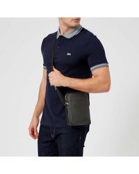 vertical camera bag lacoste