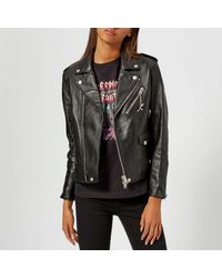 coach biker jacket