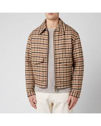 mens wool harrington jacket