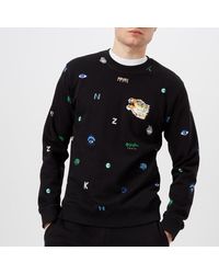 kenzo multi logo sweatshirt