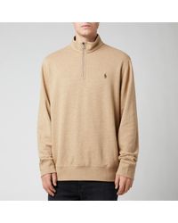 polo zip jumper