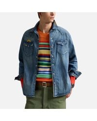 トップス LIMITEDEDITION POLO RALPH LAUREN WESTERN Polo Ralph Lauren Limited-edition Western Shirt in Blue for