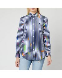 ralph lauren paint splatter shirt