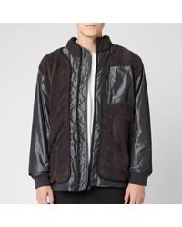 white mountaineering boa bomber jacket