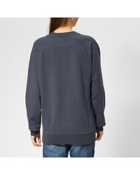Vivienne Westwood Anglomania Gray Classic Logo Sweatshirt