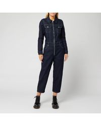 Crafted Western Boiler Suit in Blue 