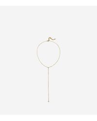 Cole Haan - Metallic Brilliant Cubic Zirconia Swarovski Y Necklace - Lyst
